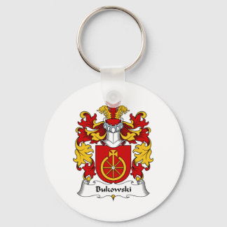 Bukowski Family Crest Key Ring