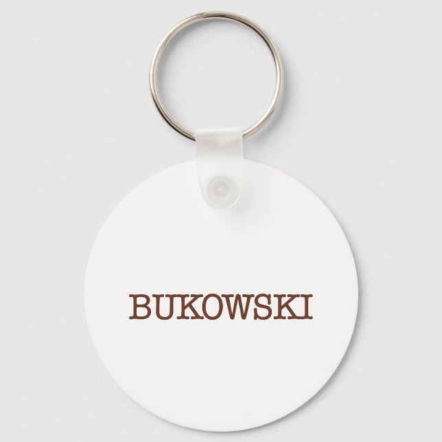 Bukowski Key Ring (Front)