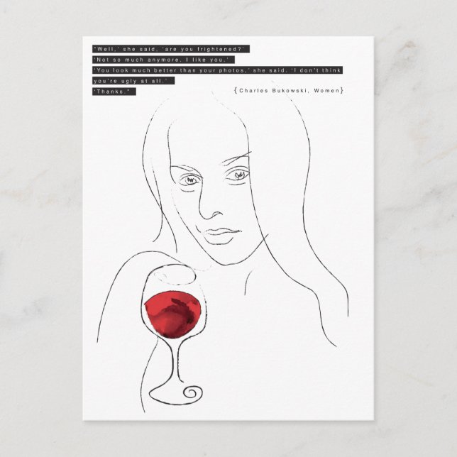 Bukowski Postcard (Front)