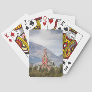 Buksnes Church Lofoten Norway Playing Cards