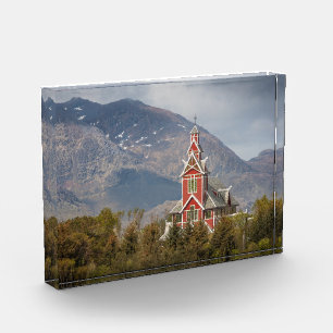 Buksnes kirke Lofoten Photo Block