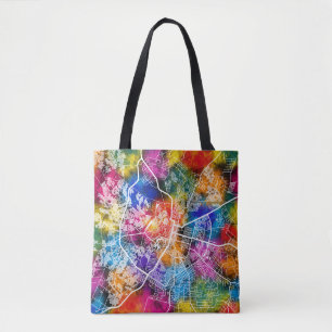 Bulawayo Zimbabwe City Map Tote Bag