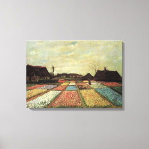 Bulb Fields by Vincent van Gogh Canvas Print