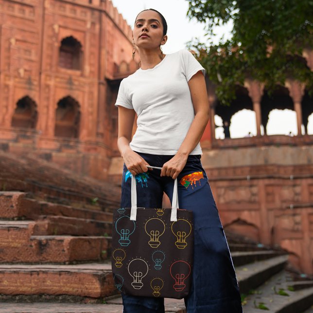 Bulbs Tote Bag (Creator Uploaded)