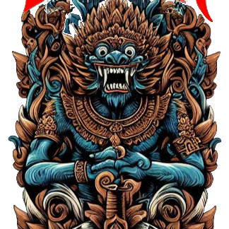 Bule Gila mug with English translation