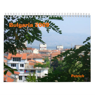 Bulgaria 2009 calendar