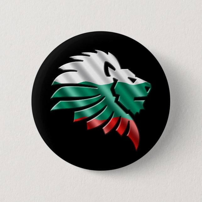 Bulgaria 6 Cm Round Badge (Front)