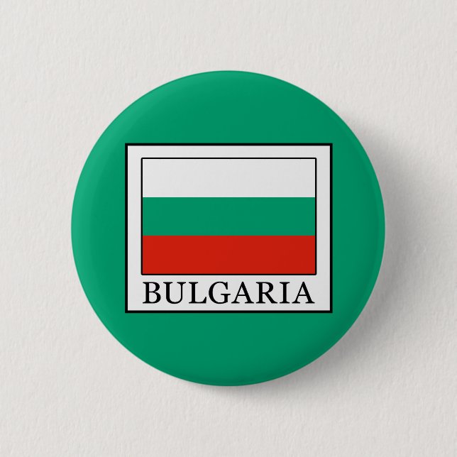 Bulgaria 6 Cm Round Badge (Front)