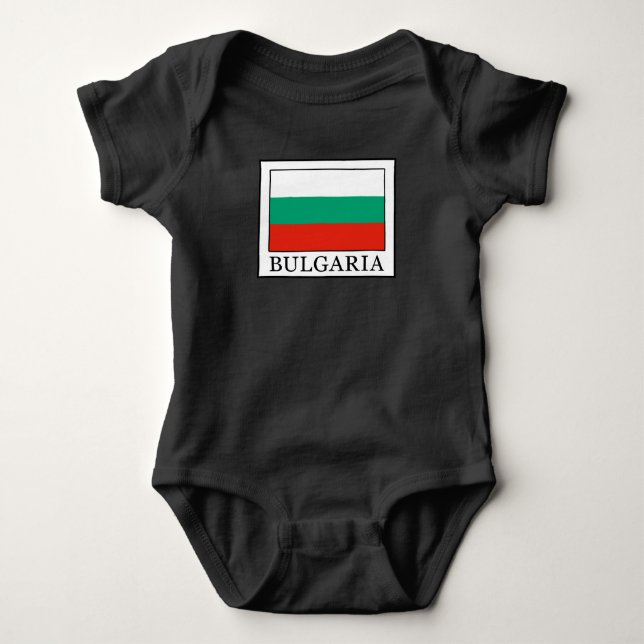 Bulgaria Baby Bodysuit (Front)
