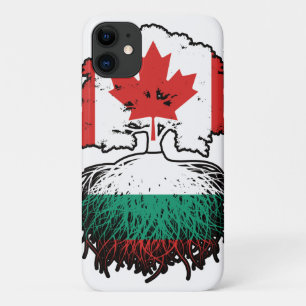 Bulgaria Bulgarian Canadian Canada Tree Roots Flag Case-Mate iPhone Case