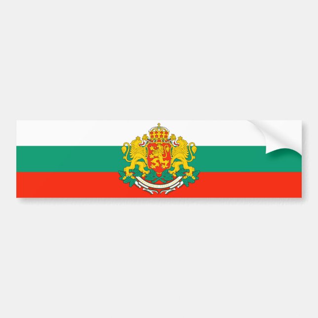 Bulgaria Bumper Sticker (Front)