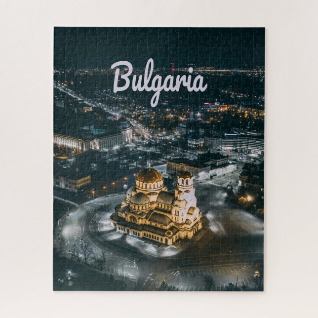 Bulgaria Capital Sofia Alexander Nevsky Cathedral Jigsaw Puzzle (Vertical)