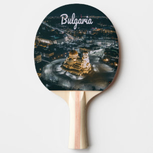 Bulgaria Capital Sofia Alexander Nevsky Cathedral Ping Pong Paddle