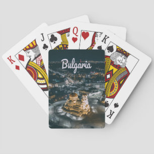 Bulgaria Capital Sofia Alexander Nevsky Cathedral Playing Cards