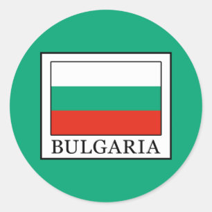 Bulgaria Classic Round Sticker