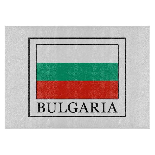 Bulgaria Cutting Board (Front)