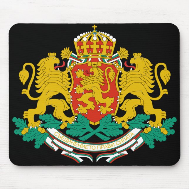 bulgaria emblem mouse pad (Front)