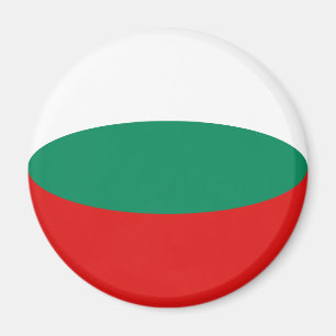 Bulgaria Fisheye Flag Magnet