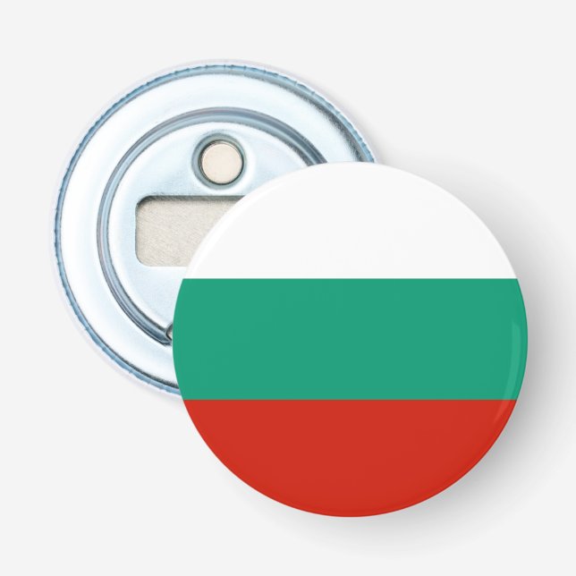 Bulgaria flag bottle opener (Front)