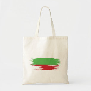 Bulgaria Flag Brush Art Tote Bag