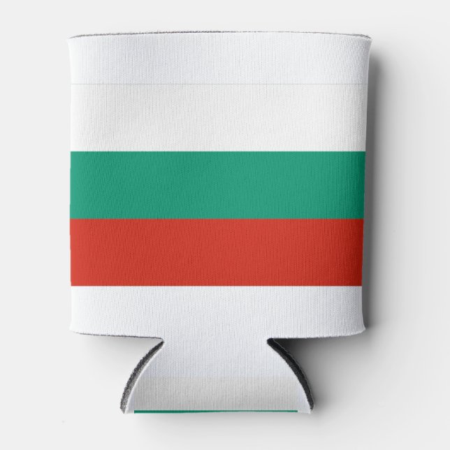 Bulgaria Flag Can Cooler (Front)