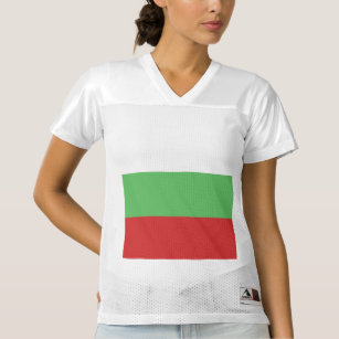 Bulgaria Flag Emblem Women's Football Jersey