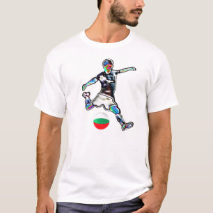 Bulgaria flag football soccer jersey t-shirt
