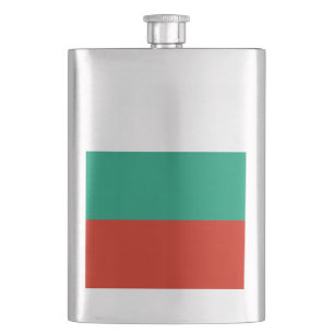 Bulgaria flag hip flask