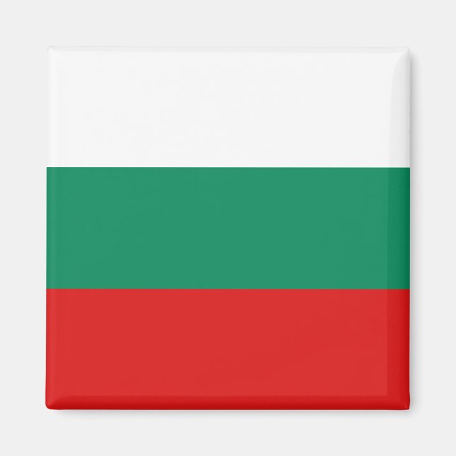 Bulgaria Flag Magnet (Front)
