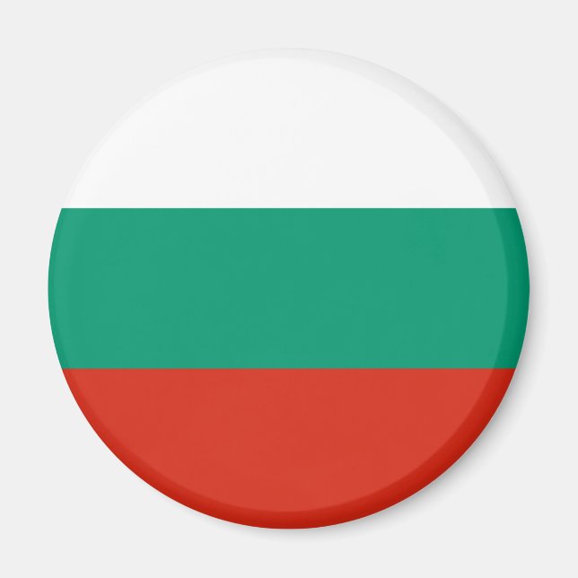 Bulgaria flag Magnet (Front)