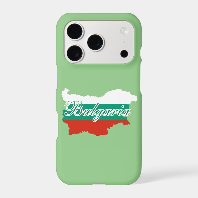 Bulgaria flag map (Back)
