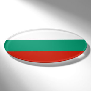 Bulgaria flag name tag