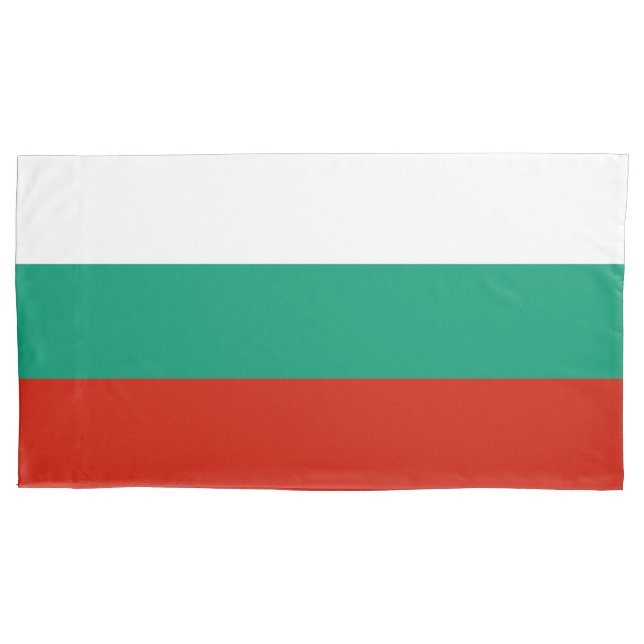 Bulgaria flag pillowcase (Front)
