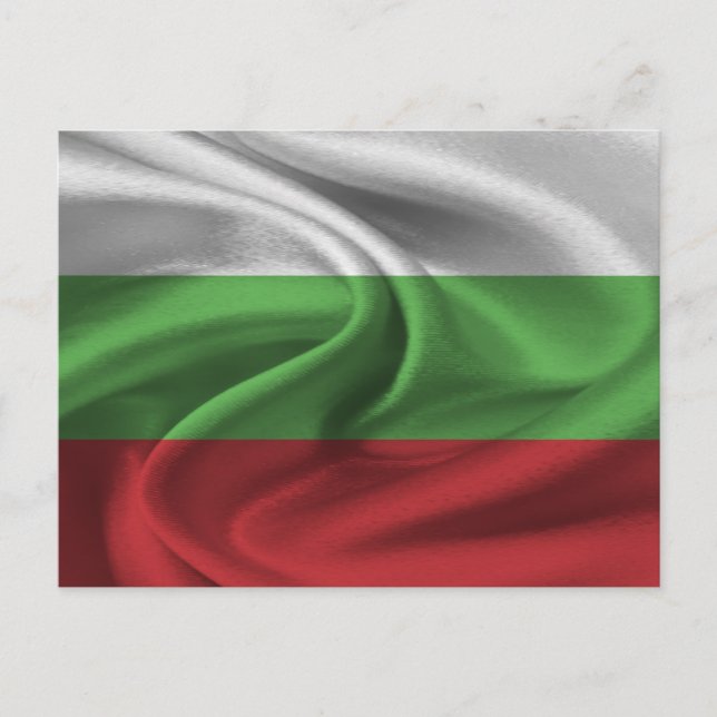 Bulgaria Flag Postcard (Front)