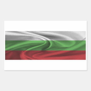 Bulgaria Flag Rectangular Sticker