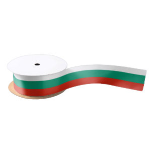 Bulgaria Flag Satin Ribbon