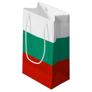 Bulgaria flag small gift bag
