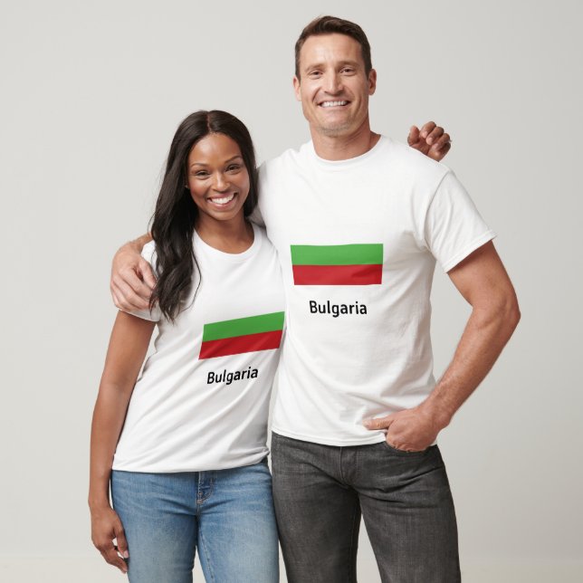 Bulgaria Flag T-Shirt (Unisex)