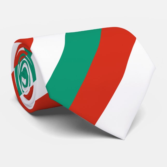 Bulgaria Flag Tie (Rolled)