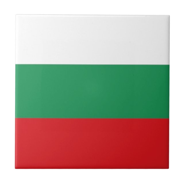 Bulgaria Flag Tile (Front)