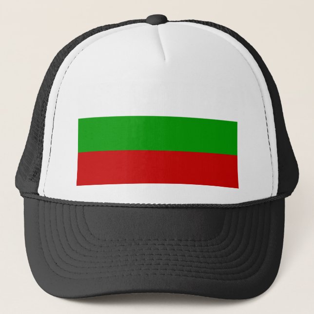 Bulgaria Flag Trucker Hat (Front)