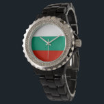 Bulgaria flag watch<br><div class="desc">An ideal gift for all those who are patriotic of their country!</div>