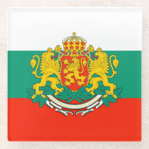 Bulgaria Glass Coaster