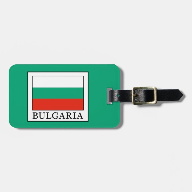 Bulgaria Luggage Tag (Front Horizontal)