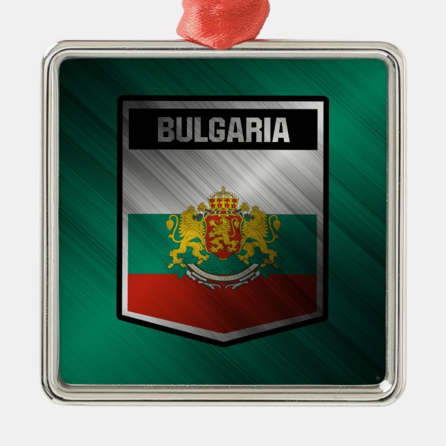 Bulgaria Metal Tree Decoration (Front)