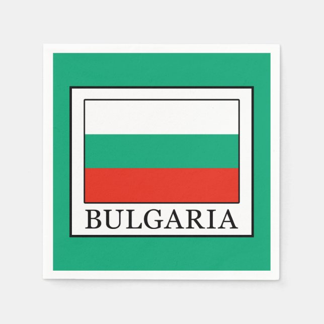 Bulgaria Napkin (Front)