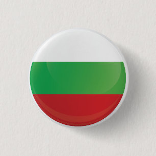 Bulgaria  Round Icon Flag 3 Cm Round Badge