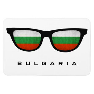 Bulgaria Shades custom text & colour magnet