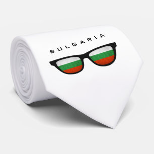 Bulgaria Shades custom text & colour tie