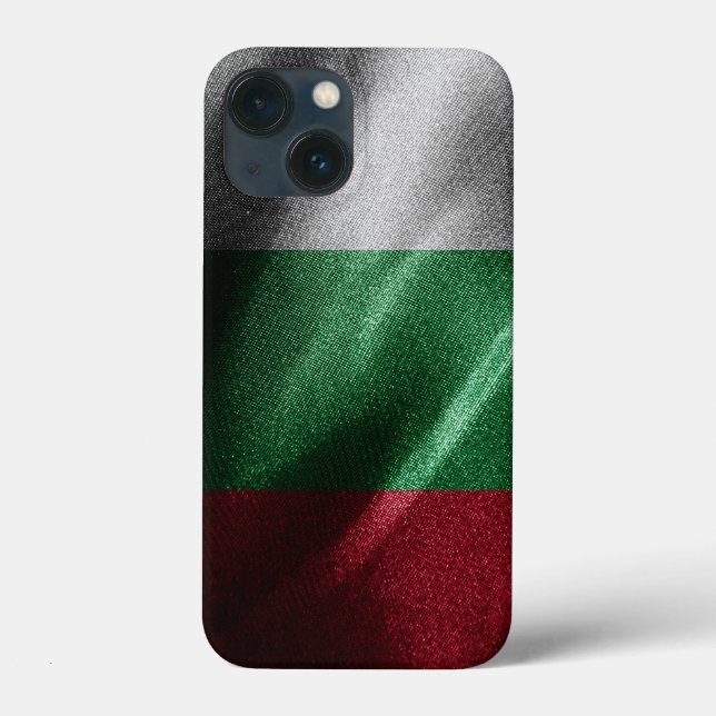 Bulgaria silk flag Case-Mate iPhone case (Back)